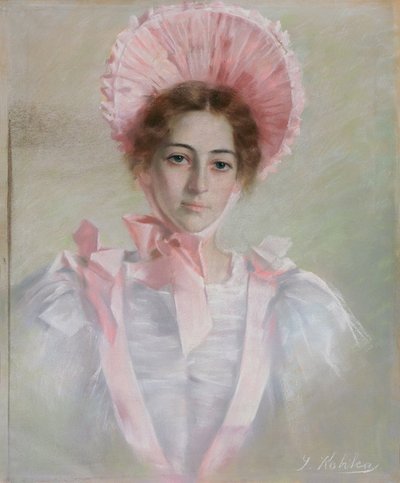 Portrait of Alma Souvan by Ivana Kobilca